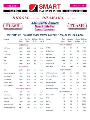 Smart Plus News Letter - Magazine